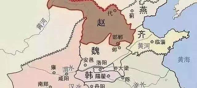 战国七雄地图(战国地图)